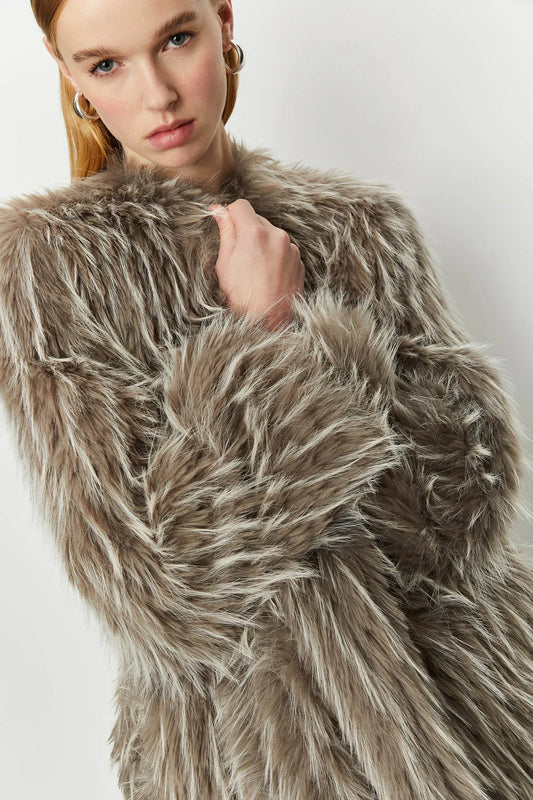 Eco Pelliccia Isabelle Blanche