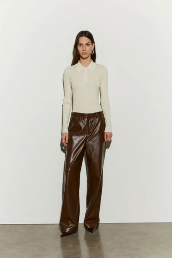 Pantaloni Isabelle Blanche