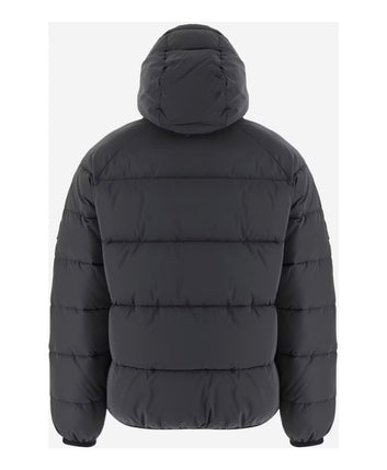 Giubbotto uomo grigio con cappuccio con zip – Outhere