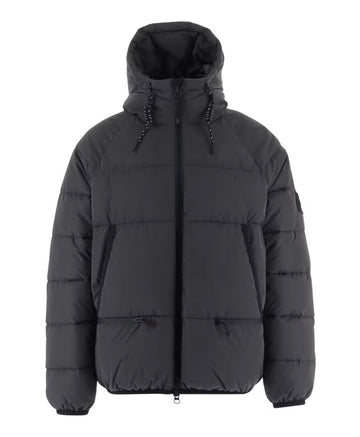 Giubbotto uomo grigio con cappuccio con zip – Outhere