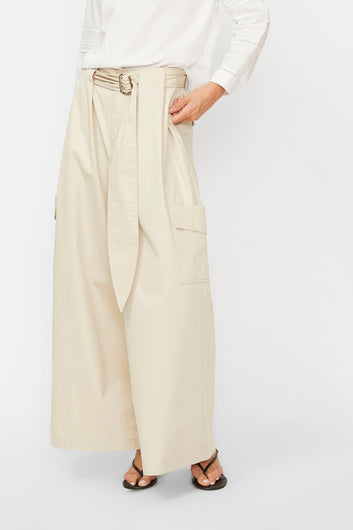 Pantaloni Isabelle Blanche