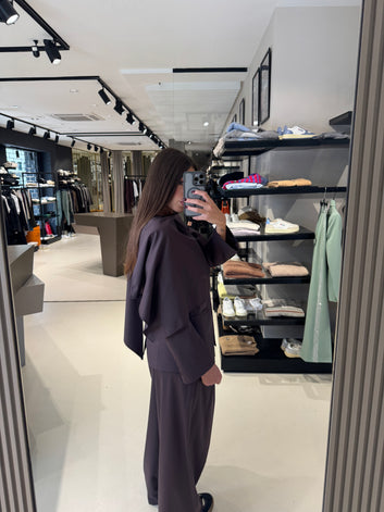 Pantaloni Isabelle Blanche
