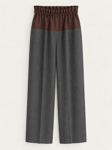 Pantaloni Isabelle Blanche