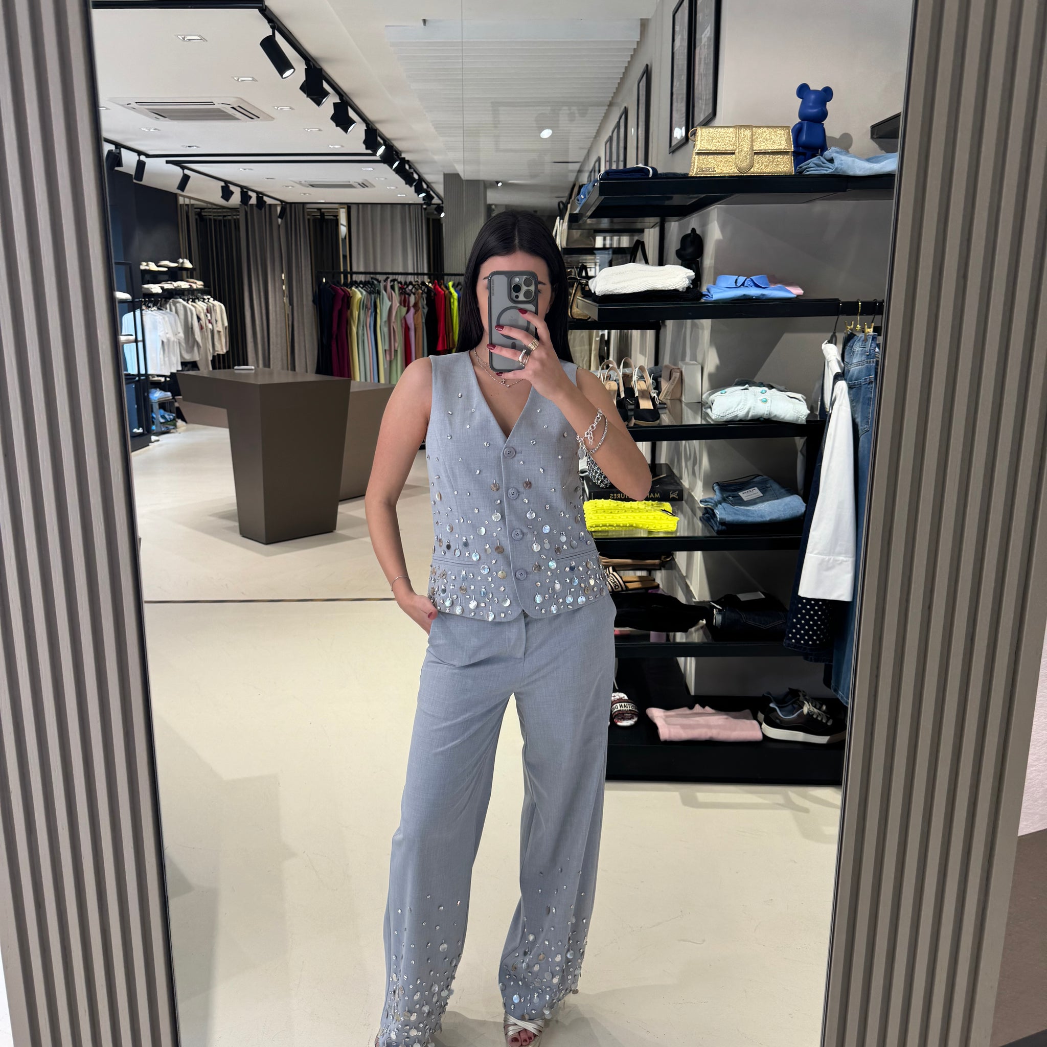 Pantalone Isabelle Blanche