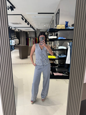 Pantalone Isabelle Blanche