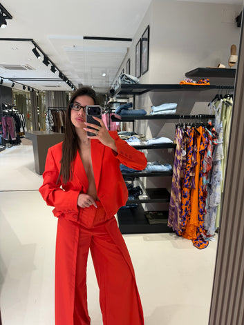 Pantaloni Isabelle Blanche