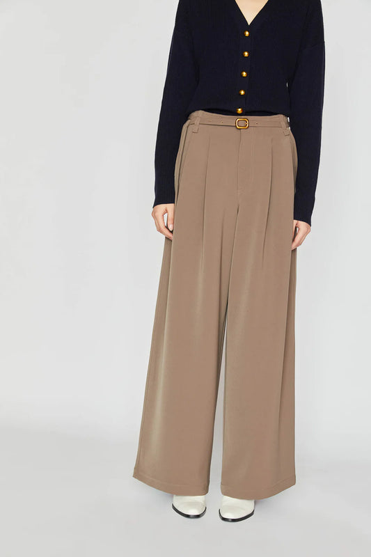 Pantaloni Isabelle Blanche