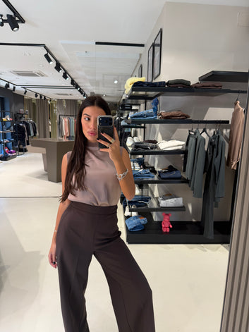 Top donna tortora – Anitiè