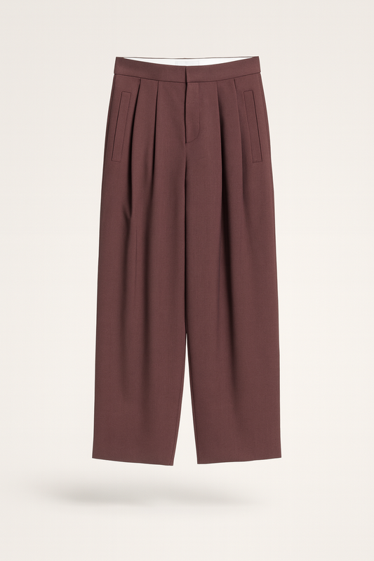 Pantaloni Isabelle Blanche