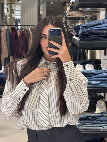 Camicia con cravatta integrata – Karlek