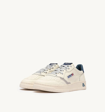 Sneakers naturale con colletto – Autry